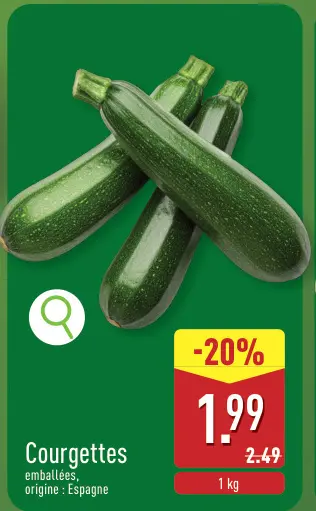 Offre: Courgettes