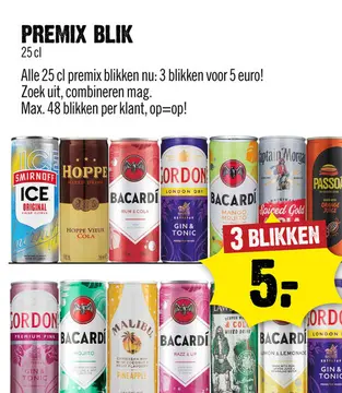 Aanbieding: Premix Blik