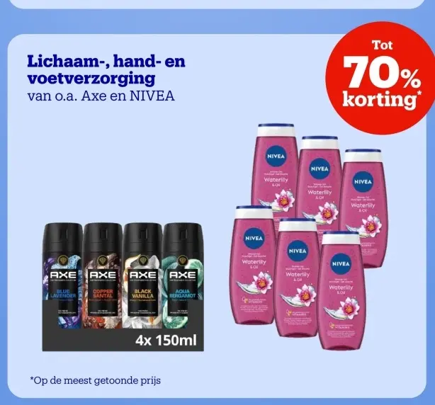 Promotie: Lichaam-, hand- en voetverzorging