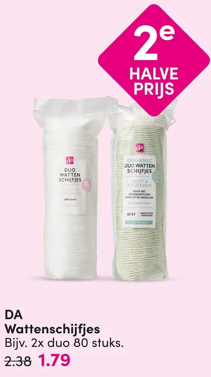 Aanbieding: Wattenschijfjes