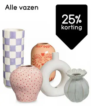 Aanbieding: Alle vazen