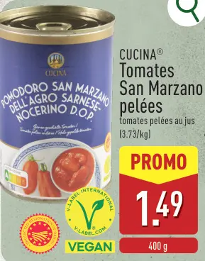 Offre: Cucina Tomates San Marzano pelées