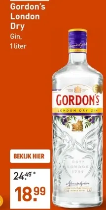 Aanbieding: London Dry Gin