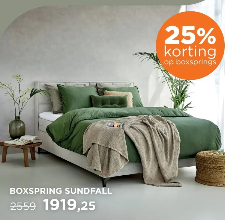 Aanbieding: Boxspring sundfall