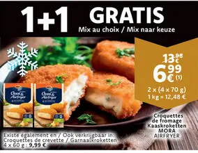 Offre: Croquettes de fromage