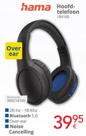 Aanbieding: hama Hoofdtelefoon