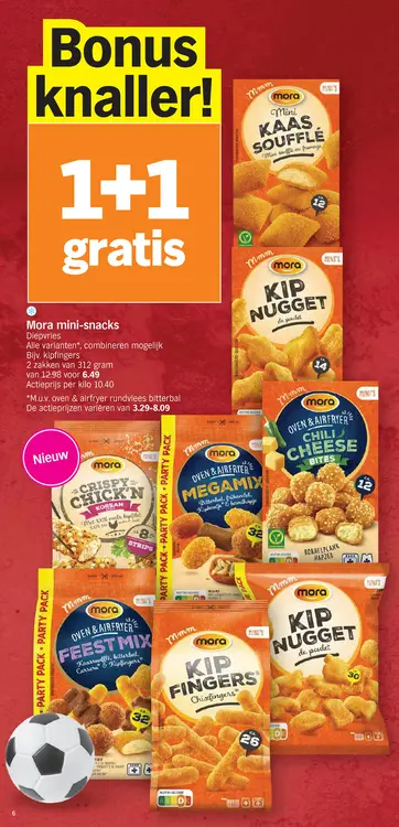 Promotie: Mora mini-snacks