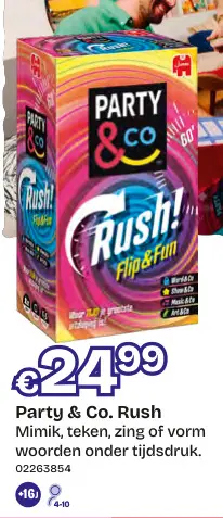 Aanbieding: Party & Co. Rush