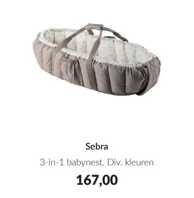 Aanbieding: 3-in-1 babynest