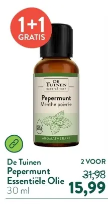 Aanbieding: Pepermunt Essentiële Olie