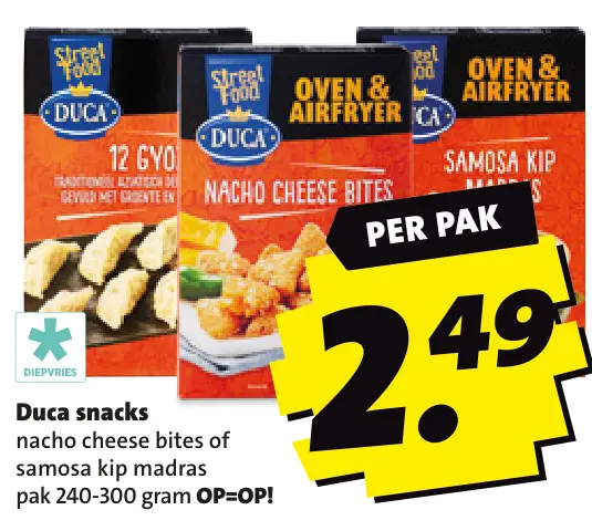 Aanbieding: Duca snacks