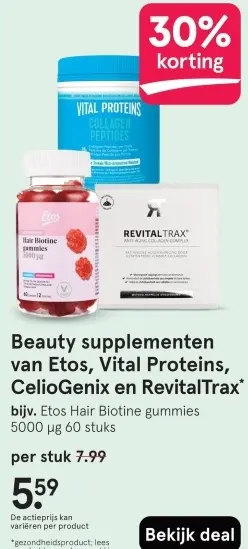 Aanbieding: Beauty supplementen