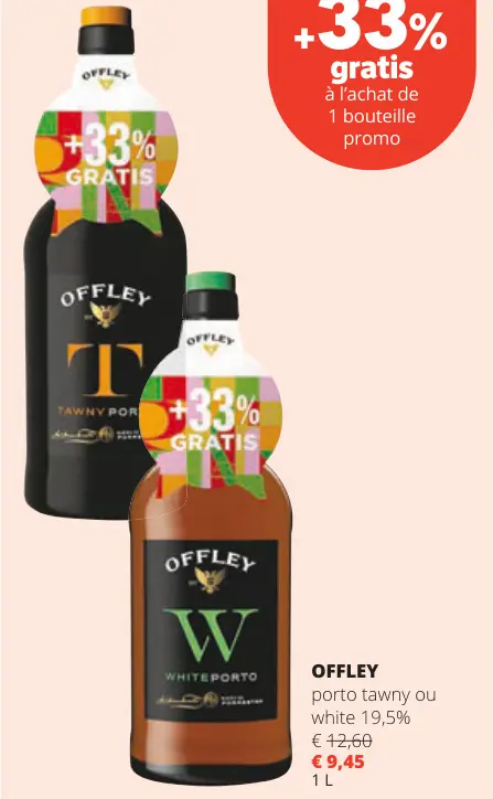 Offre: porto tawny ou white