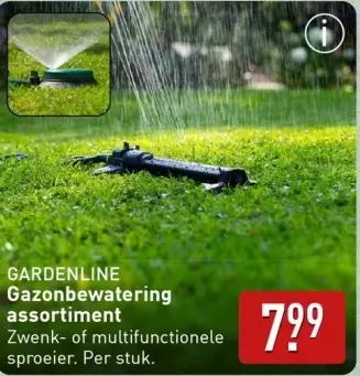 Aanbieding: Gazonbewatering assortiment