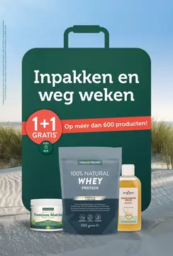 Aanbieding: Inpakken en weg weken