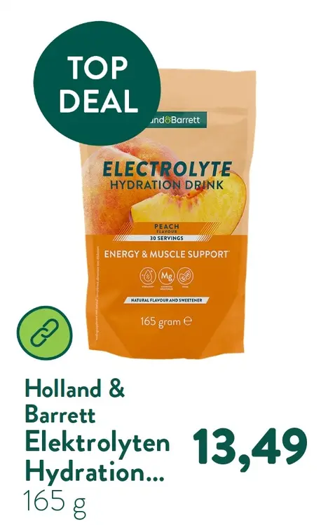 Aanbieding: Elektrolyten Hydration Drink Peach Flavour