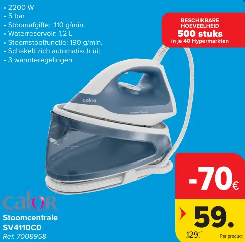 Promotie: Stoomcentrale SV4110C0