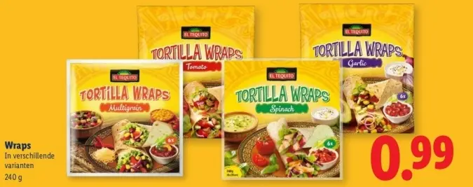 Aanbieding: Tortilla Wraps