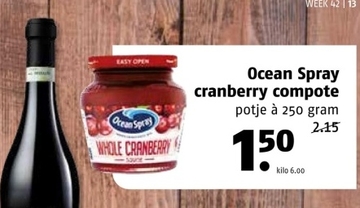 Aanbieding: Ocean Spray cranberry compote