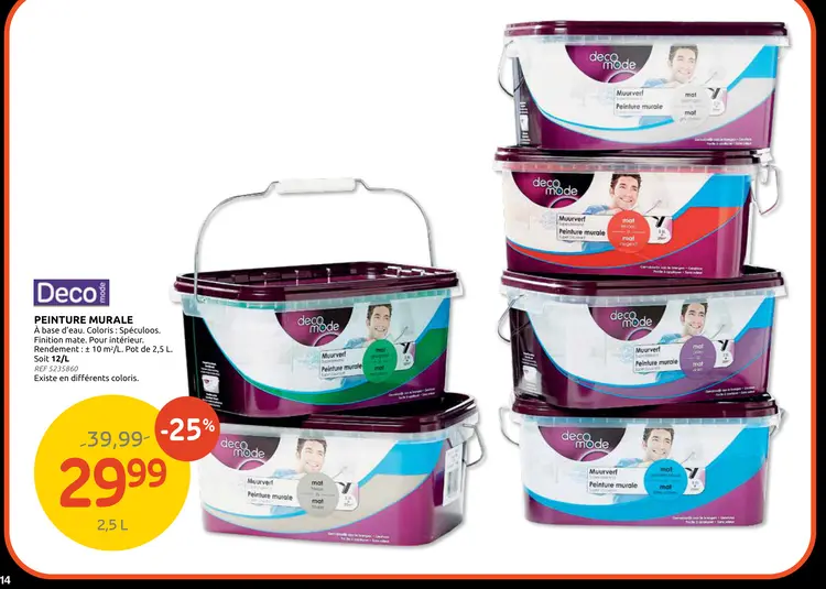 Promotie: Peinture murale