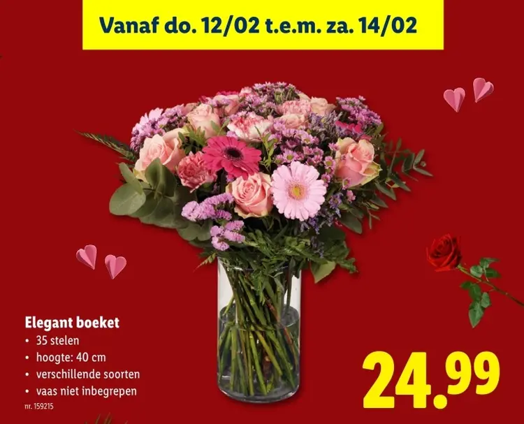 Promotie: Elegant boeket