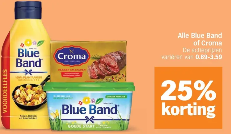 Aanbieding: Blue Band of Croma