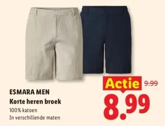 Aanbieding: Korte heren broek
