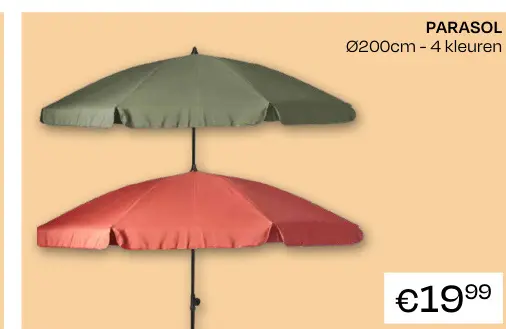 Promotie: Parasol