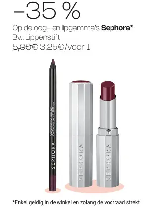 Promotie: Sephora Lippenstift