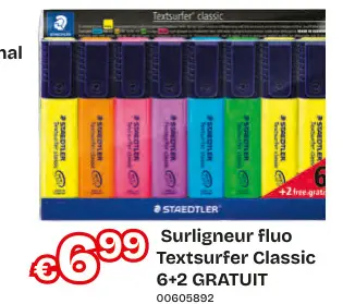 Offre: Surligneur fluo Textsurfer Classic