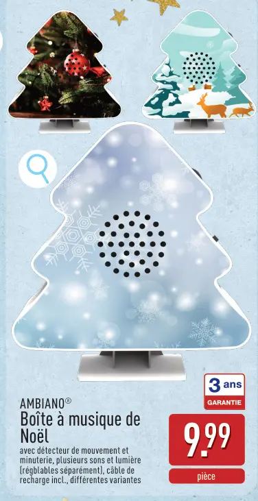 Offre: Boîte à musique de Noël