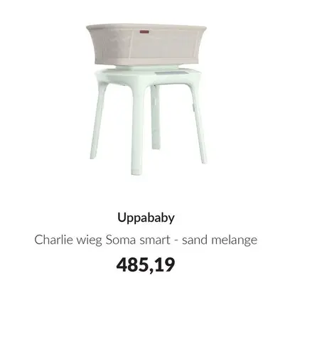 Aanbieding: Charlie wieg Soma smart - sand melange