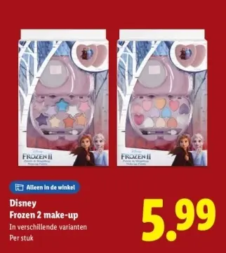Aanbieding: Frozen 2 make-up