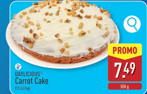Offre: Carrot Cake