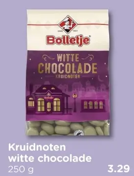 Aanbieding: Kruidnoten witte chocolade