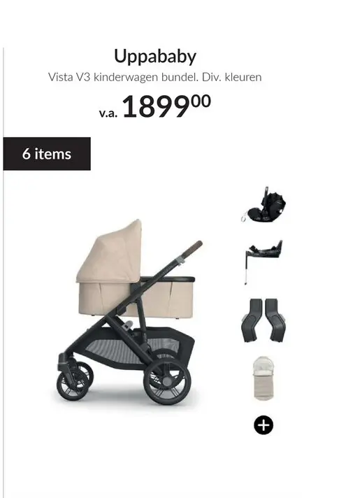 Aanbieding: Vista V3 kinderwagen bundel
