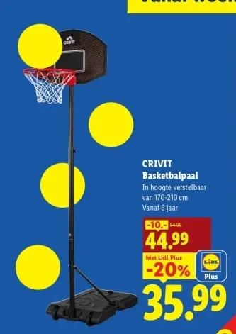 Aanbieding: Basketbalpaal