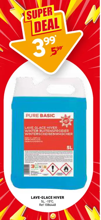 Offre: Lave glace hiver