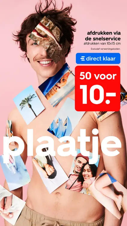 Promotie: Afdrukken via de snelservice