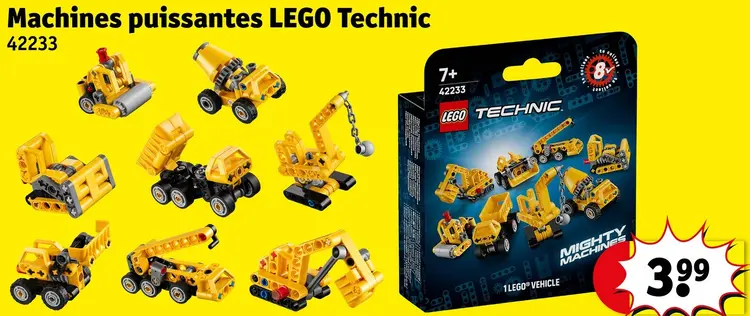 Offre: Machines puissantes LEGO Technic