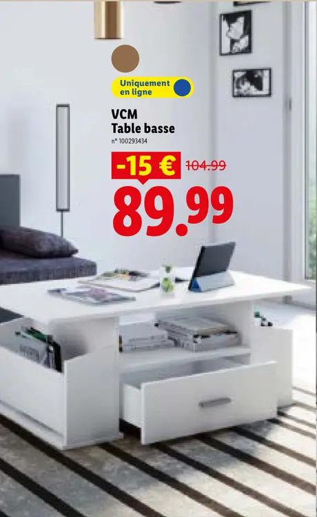 Offre: Table basse