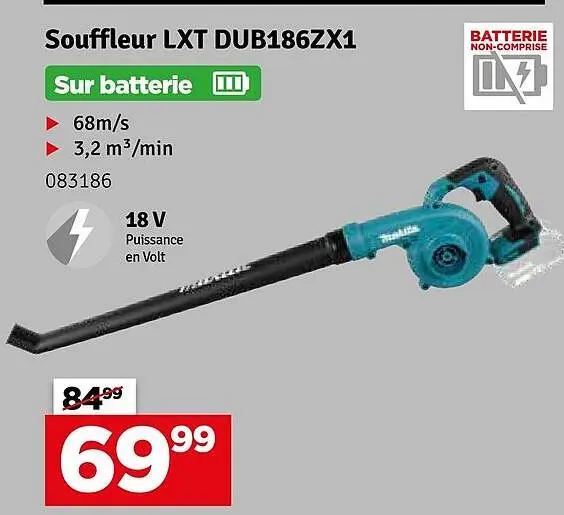 Offre: Souffleur LXT DUB186ZX1