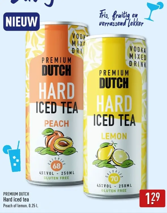 Aanbieding: Hard iced tea