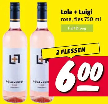 Aanbieding: Lola + Luigi Rosé