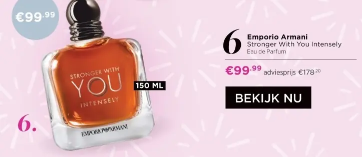 Aanbieding: Stronger With You Intensely