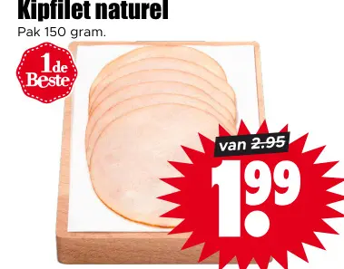 Aanbieding: Kipfilet naturel