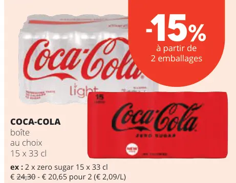 Offre: Coca-Cola