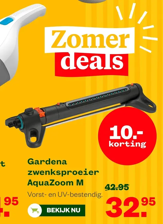 Aanbieding: Zwenksproeier AquaZoom M