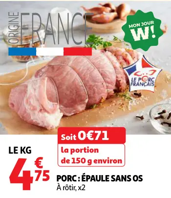 Promotie: Épaule sans os