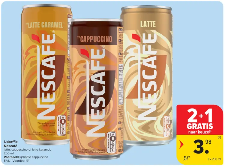 Promotie: IJskoffie